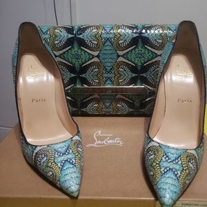 Christian Louboutin Python Inferno Kate